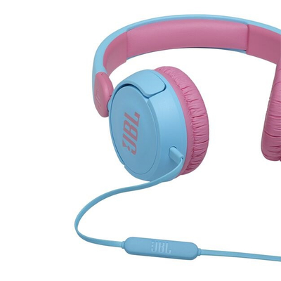 Слушалки JBL JR 310, 32 ohm, сини/розови