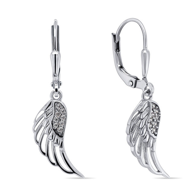 Set aksesorё Brilio Silver Angel Wings SET213W, vathё + varёse