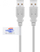 Kabllo USB Lindy 36722, USB 2.0 A në A, 1 m, gri