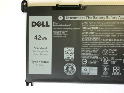 Bateri laptopi Dell 5NDNH C5KG6, 3 Cell, 40Whr, e zezë