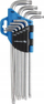 Set çelsash Torx Hogert Technik HT1W818, 9 copë, çelik krom vanadium