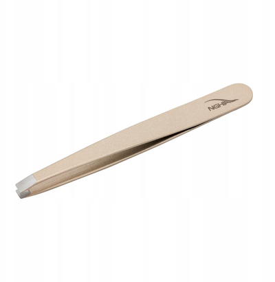Pinceta Nghia Export Tweezers бр. 404, за влакна, златна боја