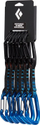 Ekspres ngjitje Black Diamond HotForge Hybrid Quickpack, 12cm, set me 6 copë, blu me të zezë