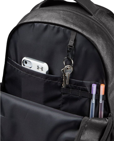Çantë shpine Under Armour UA Hustle Signature, për goca, për laptop 15", gri