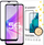 Xham mbrojtës Wozinsky Full Glue për Oppo A57 A57s A77, 9H, mbulim i plotë, me kornizë të zezë
