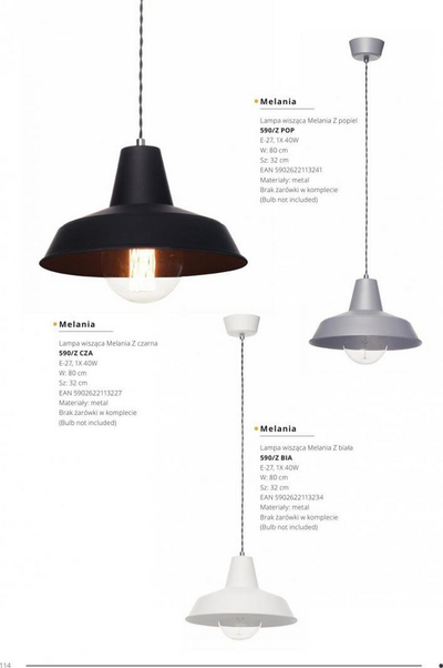 Llambë e varur Lampex Z1, 40W, e hirtë