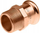 Fiting shtypës për tub bakri Kan-therm Copper Press 18 R3/4", filetë mashkullore, për ujë dhe ngrohje