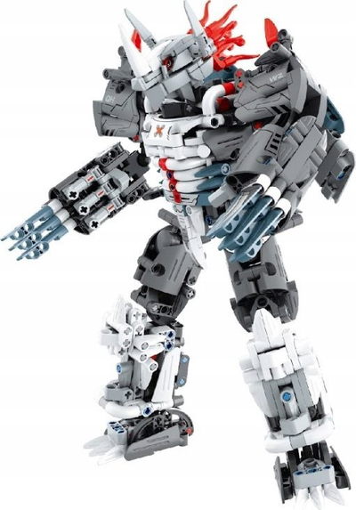 Set lodrash ndërtimi IM.Master STEM Mechanical Master, 965 copa, model robot, blu gri