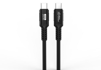 Kabllo USB C në USB C MicroConnect Premium Liquid Silicone, 100W, 20Gbps, 5m, e zezë