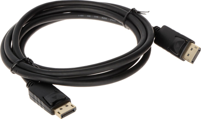 Kabllo DisplayPort në DisplayPort, 1.8m, version 1.2, e zezë