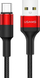 Kabllo USAMS US-SJ221 -SJ221TC02, U5, 2A, USB-C, 1.2 m, e kuqe,