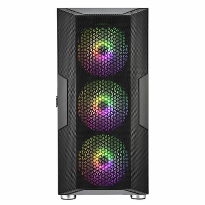 Kuti kompjutri FSP Fortron CUT592, midi tower, ATX edhe E-ATX, e zezë