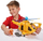 Lodër helikopter Fireman Sam Wallaby 2, me figurë, me drita dhe tinguj, i verdhë