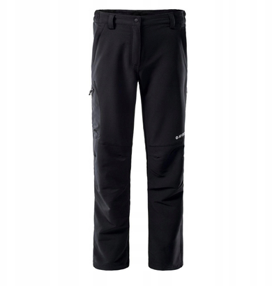 Pantallona për goca Hi-Tec Lady Jatuni, material që thahet shpejt, elastike, gri