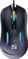 Maus gaming Sandberg LightFlow 6D, me kabllo, RGB, i zi