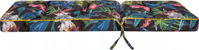 Jastëk lezhe Hobbygarden Cushion Lena, 50x120 cm, me gjethe shumëngjyrëshe