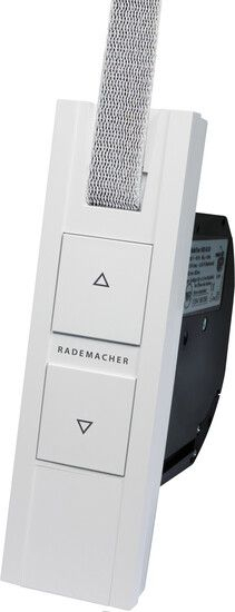 Motor për roleta Rademacher RolloTron Basic, për rrip 23 mm, për roleta deri në 6 m², i bardhë