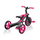 Tricikletë 4 në 1 Globber Explorer Trike, me çadër, Fuchsia