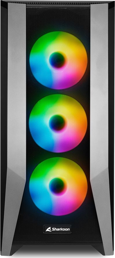 Kuti kompjuteri Sharkoon TG7M RGB, ATX, xham i temperuar, e zezë