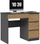 Tavolinë pune Topeshop Mijas Desk, 98 x 51 cm, antracit