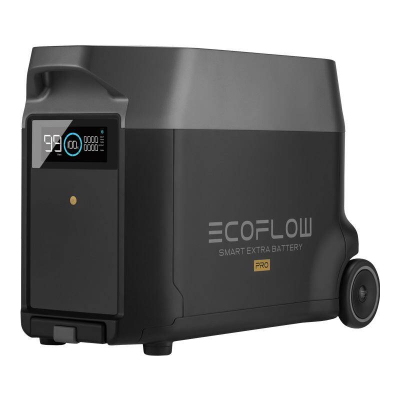 Bateri shtesë EcoFlow DELTA Pro Smart, për stacion portativ, kompakte, e zezë