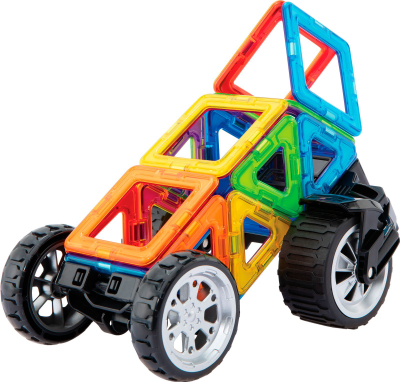 Set ndërtimi magnetik Magformers Amazing Transform Wheel, 17 pjesë, shumëngjyrëshe