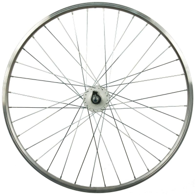 Предно тркало за велосипед Shimano Nexus, 28\", динамо 6V 3W, сребрено