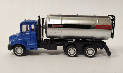 Kamion lodër policie Blind Man's Buff Truck, metal, model cistërnë, blu