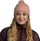 Kapelë dimri Buff Nerla Knitted Beanie W, për goca, me pompon, e kuqe-portokalli
