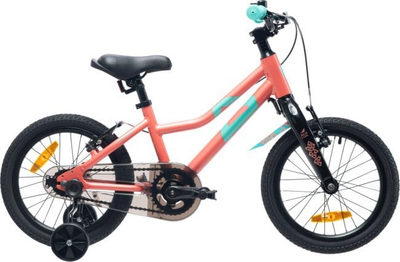 Biçikletë për kalamaj Radvik Viking 16, rrota 16", alumin, e kuqe