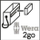 Set çelësash bit TORX Wera Belt B 3 Zyklop HF, 3/8", 9 copë, i zi