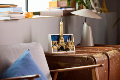 Set ndërtimi Lego Architecture 21064 Paris City of Love, dekorativ, shumëngjyrësh