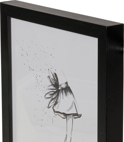 Kornizë muri Focus Soul Black, 70x100 cm, e zezë