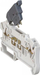 Klemë terminale Legrand VIKING 037281, 2 përçues, 2.5mm², gri