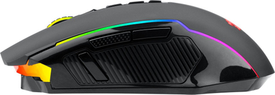 Gejминг глушец Redragon Nix M914 RGB, безжичен, 10000 DPI, црн