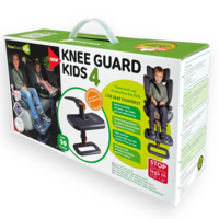 Mbajtëse këmbësh për ulëse makine KneeGuardKids 4, e rregullueshme, për fëmijë deri 10 vjeç, blu e errët