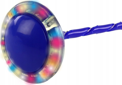 Rreth kërcimi për fëmijë Hula Hoop, LED, i kaltër