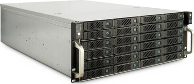 Kuti serveri rack Inter-Tech 4U-4736, 36 bay hot-swap, 4U, gri