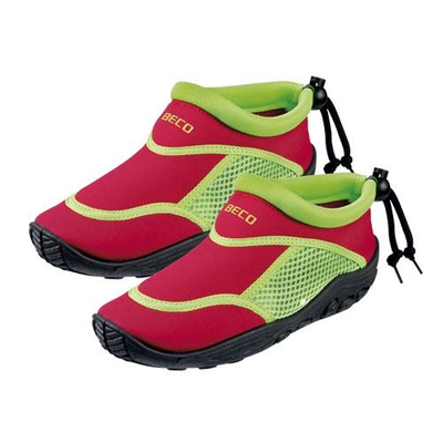 Rroba banjo për këmbë Beco Water Shoes Junior, për kalamajt, të kuqe me jeshile