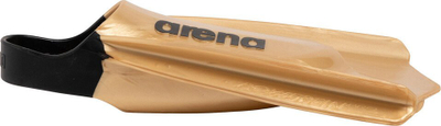 Flapa noti Arena Powerfin Pro II 50 vjetori, silikoni, teh i shkurtër, ari