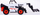 Lodër diecast Bburago Bobcat T40.180SLP Telehandler, 10cm, me pirun palete, bardh e zi