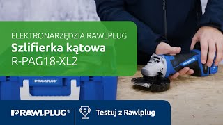 Makineri qoshe Rawlplug RawlGRINDER, 18V, disk 125 mm, blu e zezë