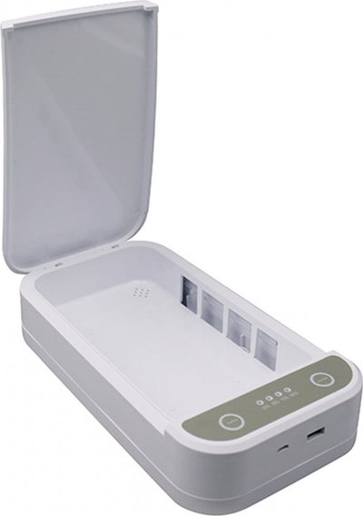 Sterilizues UV Powerton, deri 6.5", 10W, i bardhë