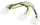 Mcab Molex x2 до PCIe 8-пински кабел, 0,15 м, жолт