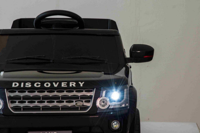 Makina elektrike për fëmijë Land Rover Discovery, 12V, me telekomandë, e zezë