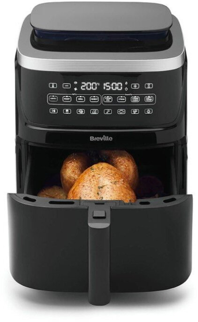 Fritezë me ajër të nxehtë Breville VDF133X, 7L, 1700W, e zezë
