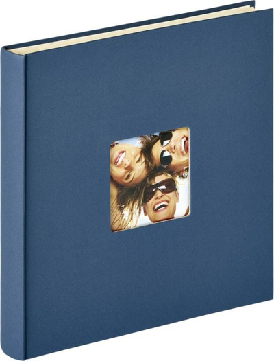 Album fotografik Walther Fun SK-110-L, 33 x 33.5 cm, blu