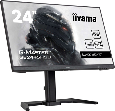Гејминг монитор Iiyama G-MASTER GB2445HSU-B2, 24\", Full HD 100Hz, црн