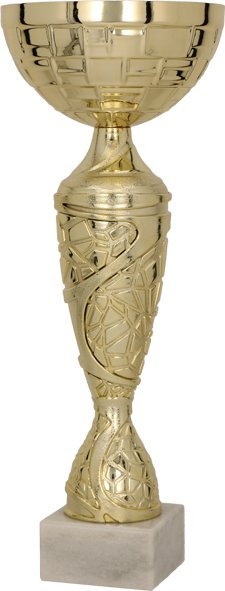 Kupë sportive Tryumf Golden 4228A N, 43cm, metal, ngjyrë ari