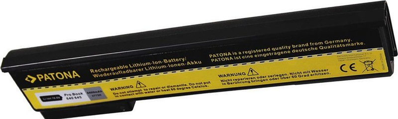 Bateri laptopi Patona HP ProBook 640 650, 4400mAh, 10.8V, e zezë